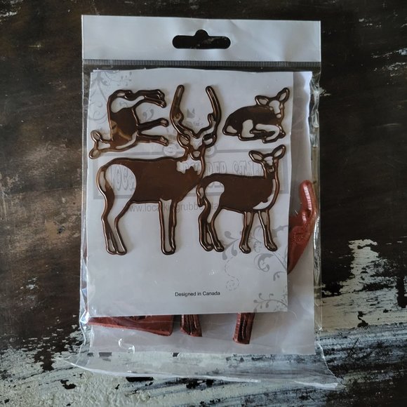 Local King Rubber Stamp Peaceful Neighbours Rubber Stamp Set with Matching Die - Picture 3 of 5